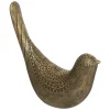 Pájaro decorativo OASIS dorado 17cm