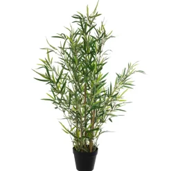 Planta De Bambú Artif. Con Maceta 90Cm
