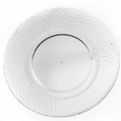 Plato De Policarbonato Martillado 27Cm