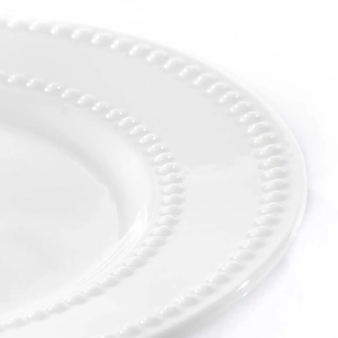 Plato de postre AMELIE blanco 20cm