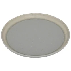 Plato de postre ANITA verde de cerámica 22cm