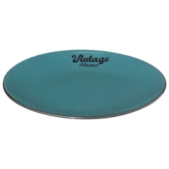 Plato de postre BE VINTAGE azul 20cm