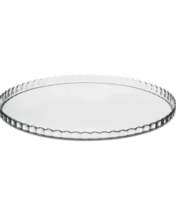 Plato De Tarta De Vidrio 32.8x32.7x2.1Cm