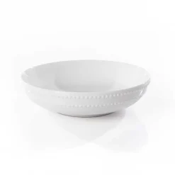 Plato hondo AMELIE blanco 23cm