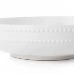 Plato hondo AMELIE blanco 23cm