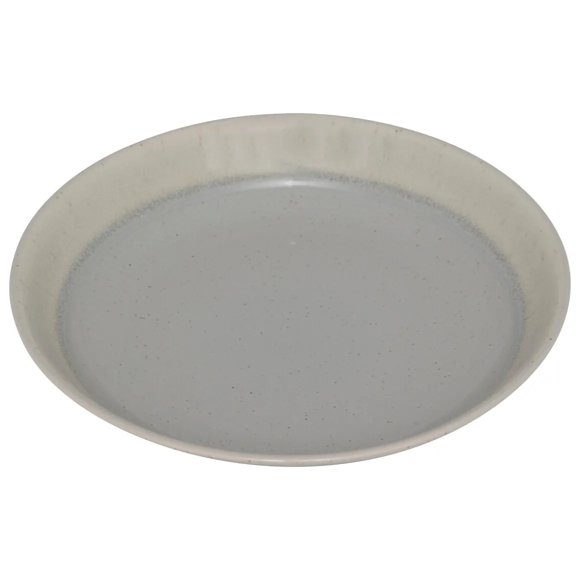 Plato hondo ANITA verde de cerámica 20cm