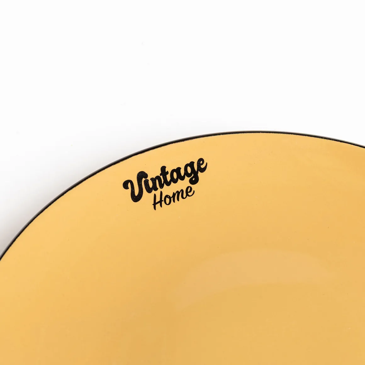 Plato Llano BE VINTAGE Amarillo 27cm