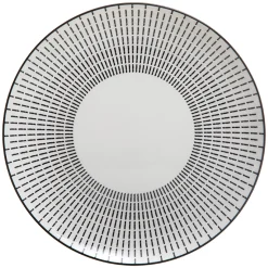 Plato Llano 27cm Lunis Negro