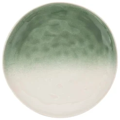 Plato llano MALAKITE 27cm de gres