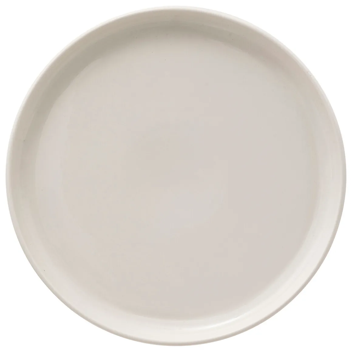 Plato Llano Nora Blanco De Porcelana 27cm