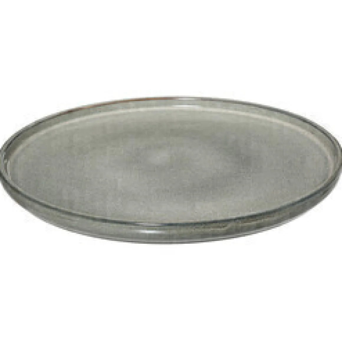 Plato llano TERRE INC verde 27cm