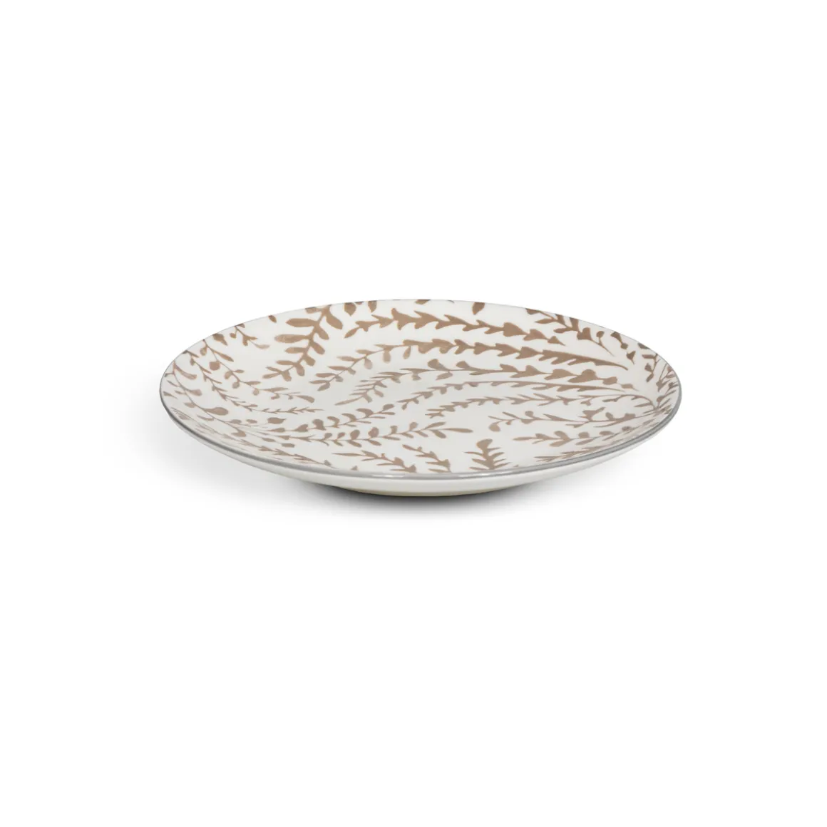 Plato Postre Alive Gris 19cm