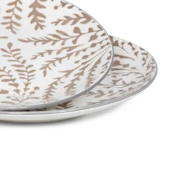 Plato Postre Alive Gris 19cm