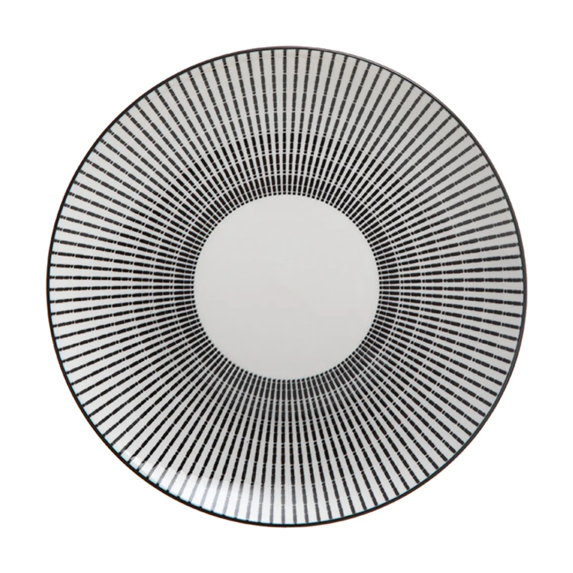 Plato Postre 19cm Lunis Negro