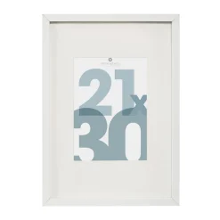 Portarretrato blanco MANU 21x30cm