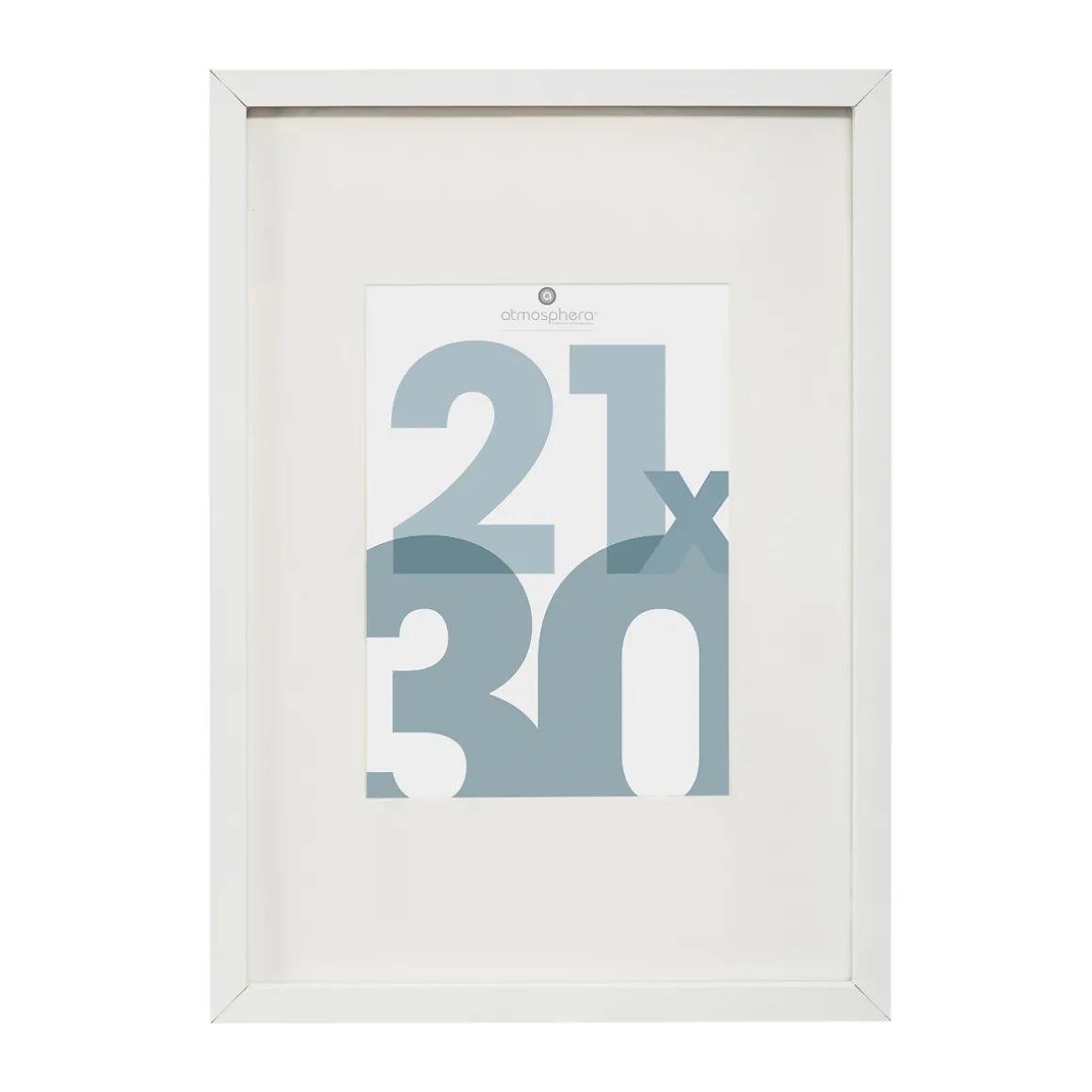 Portarretrato blanco MANU 21x30cm