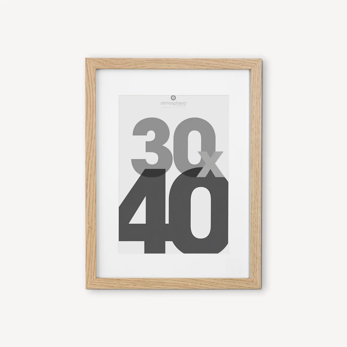 Portarretrato Eva Natural 30x40Cm