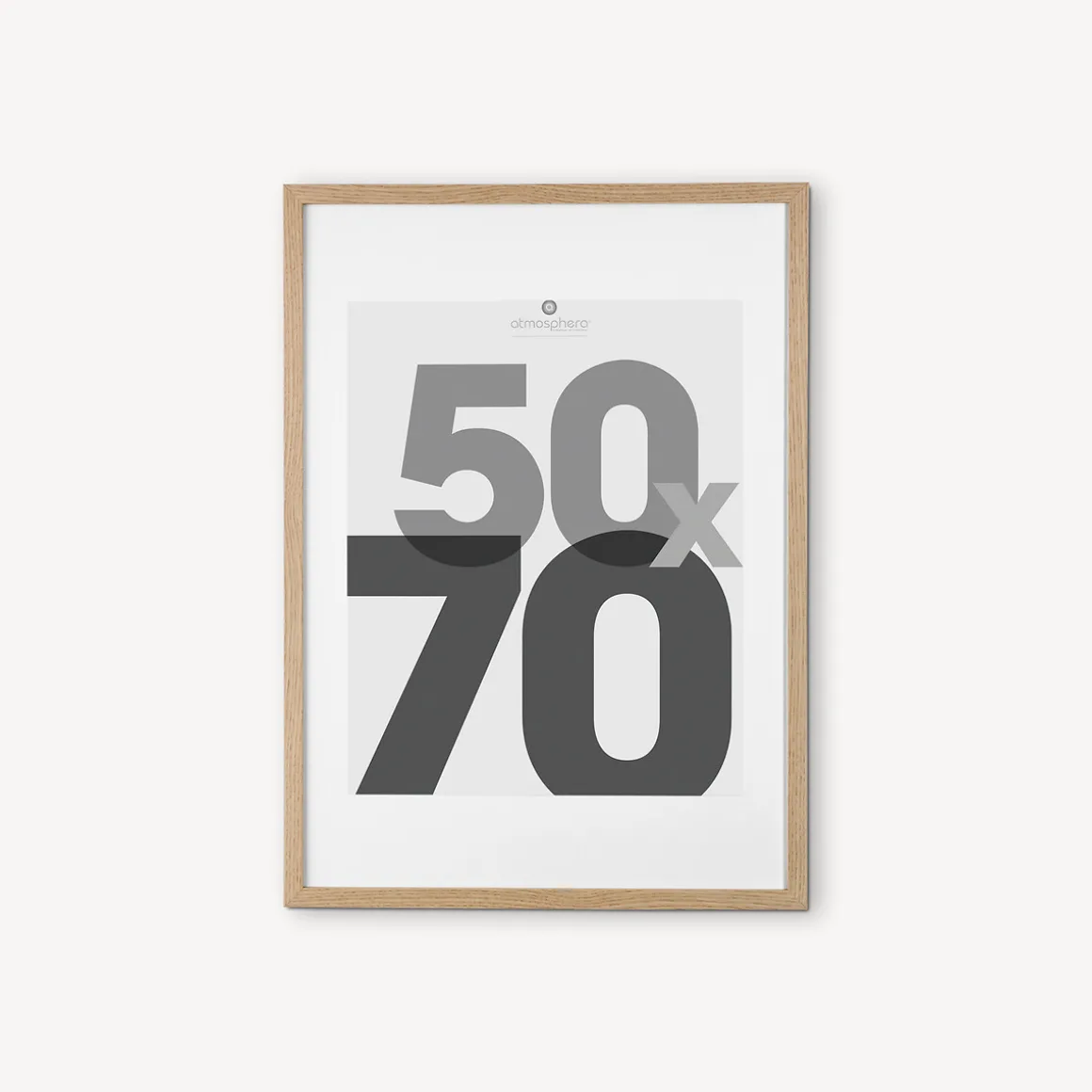 Portarretrato Eva Natural 50x70Cm