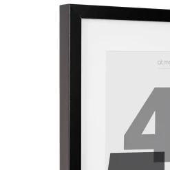 Portarretrato Eva Negro 40x50Cm