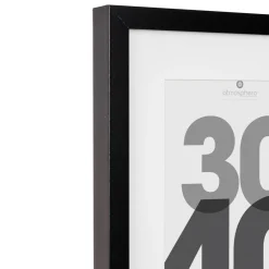 Portarretrato Eve Negro 30x40Cm