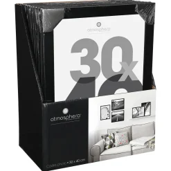 Portarretrato Lise Negro 30x40Cm