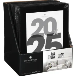 Portarretrato Lise Negro 20x25Cm