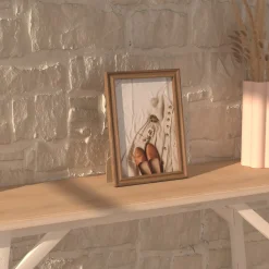 Portarretrato MAE marrón de mdf 21x30Cm