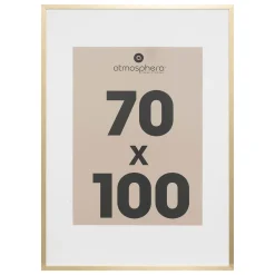 Portarretrato MANU dorado 50x70cm