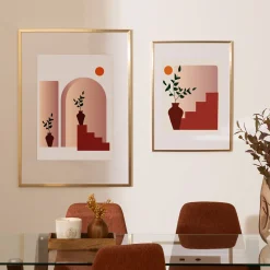 Portarretrato MANU dorado 70x100cm