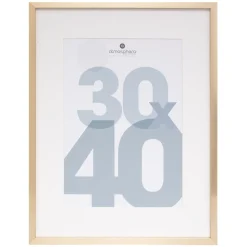 Portarretrato Manu Dorado 30x40Cm