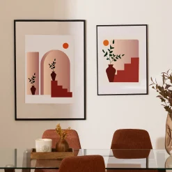 Portarretrato MANU negro 50x70cm