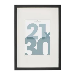 Portarretrato Manu Negro 21x30Cm