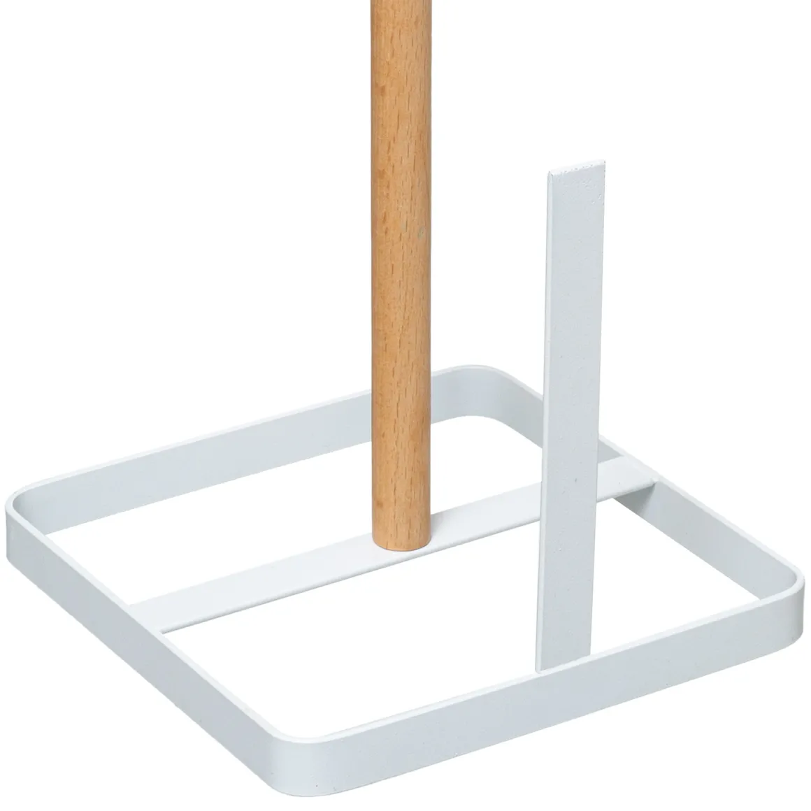 Portarrollos Cocina Metal/Madera 15x30Cm