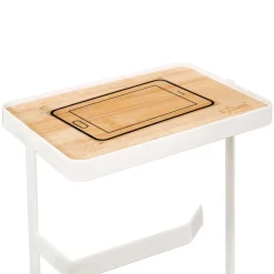 Portarrollos De Baño Blanco