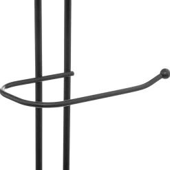 Portarrollos De Baño Metal Negro