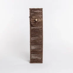 Portarrollos wc marrón de cuerda