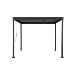 Pérgola HOKIA gris graphite 3x3m
