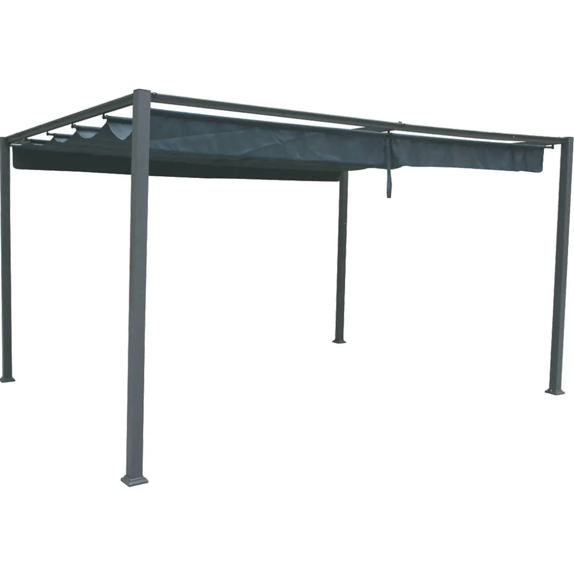 Pérgola PALMEIRA gris ardosia 3x4m