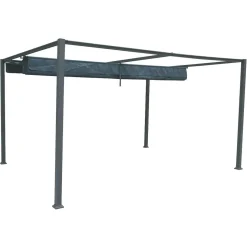 Pérgola PALMEIRA gris ardosia 3x4m