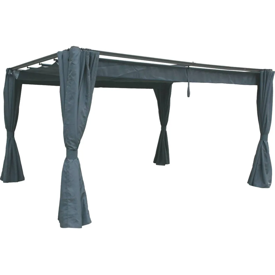 Pérgola PALMEIRA gris ardosia 3x4m