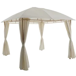 Pérgola Sawara Efecto Crudo 3x3M