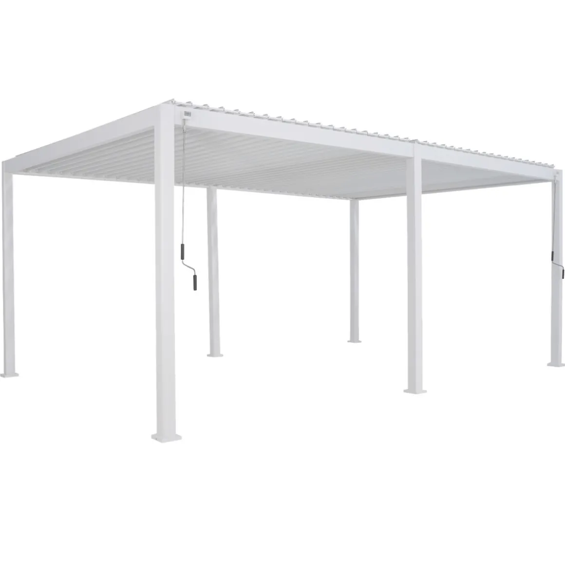 Pérgola ÉVORA blanca 3,6x6m