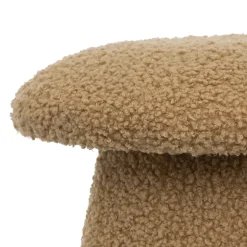 Puf Ferme En Forma De Champiñón Marrón