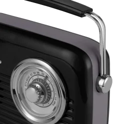 Radio Vintage Cuisine C/ Bluetooth Negro