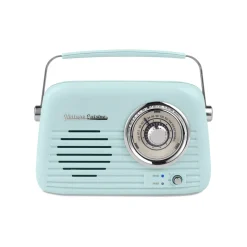 Radio VINTAGE CUISINE menta con bluetooth