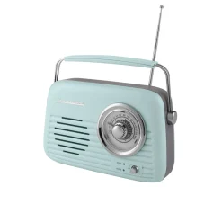 Radio VINTAGE CUISINE menta con bluetooth