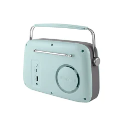 Radio VINTAGE CUISINE menta con bluetooth