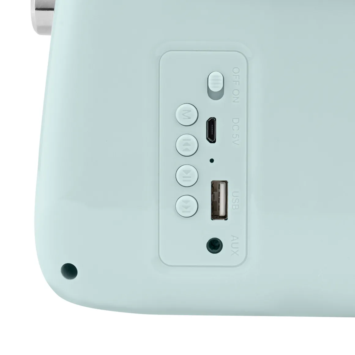 Radio VINTAGE CUISINE menta con bluetooth