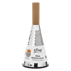 Rallador Inoxidable Con Mango Acacia