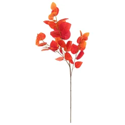 Rama eucalipto artificial rojo 92cm